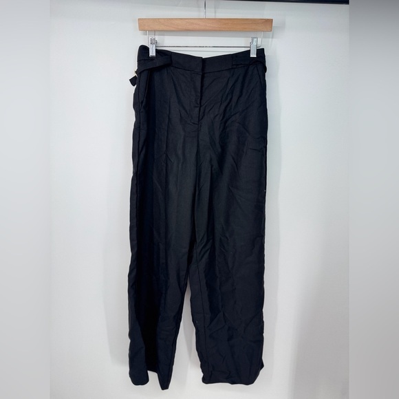 OGL Adjustable Waist High Rise Wide Leg Pants - Picture 1 of 4